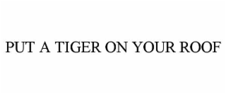 PUT A TIGER ON YOUR ROOF