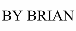 BY BRIAN
