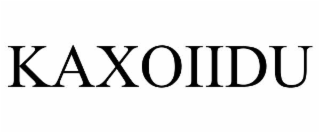 KAXOIIDU