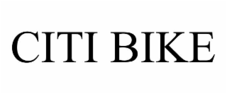CITI BIKE