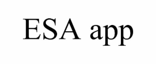 ESA APP