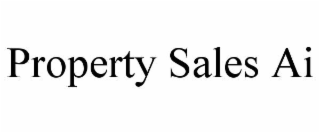 PROPERTY SALES AI
