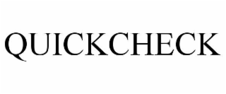 QUICKCHECK