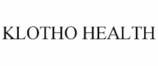 KLOTHO HEALTH