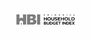 HBI PRIMERICA HOUSEHOLD BUDGET INDEX