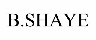 B.SHAYE