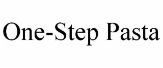 ONE-STEP PASTA