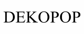 DEKOPOP