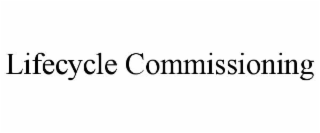 LIFECYCLE COMMISSIONING