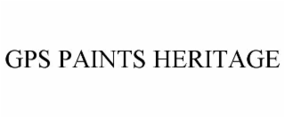 GPS PAINTS HERITAGE