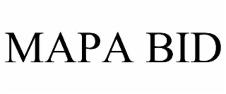 MAPA BID