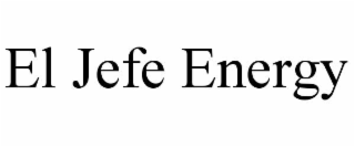 EL JEFE ENERGY