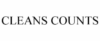 CLEANS COUNTS