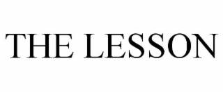 THE LESSON