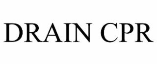 DRAIN CPR