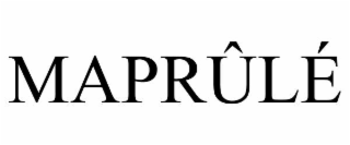 MAPRÛLÉ