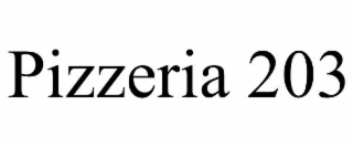 PIZZERIA 203