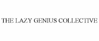 THE LAZY GENIUS COLLECTIVE