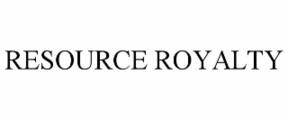 RESOURCE ROYALTY