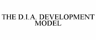 THE D.I.A. DEVELOPMENT MODEL