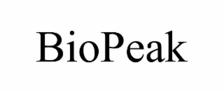 BIOPEAK