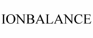 IONBALANCE