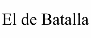 EL DE BATALLA