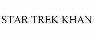 STAR TREK KHAN