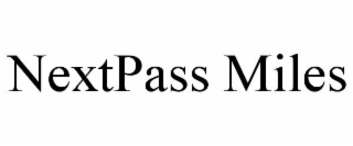 NEXTPASS MILES