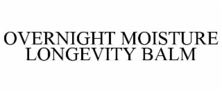 OVERNIGHT MOISTURE LONGEVITY BALM
