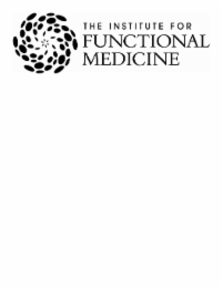 THE INSTITUTE FOR FUNCTIONAL MEDICINE