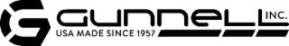 G GUNNELL INC. USA MADE SINCE 1957