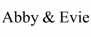 ABBY & EVIE