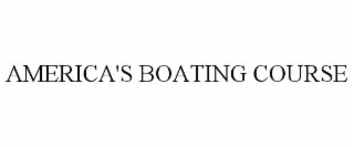 AMERICA'S BOATING COURSE