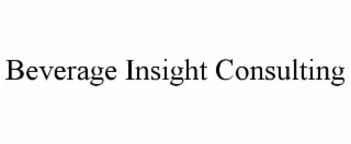 BEVERAGE INSIGHT CONSULTING