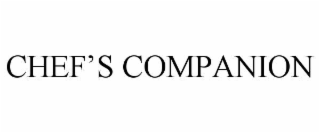 CHEF’S COMPANION