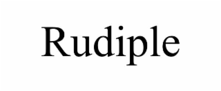 RUDIPLE