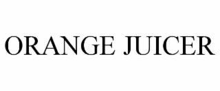 ORANGE JUICER