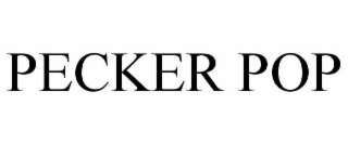 PECKER POP
