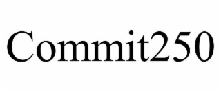 COMMIT250