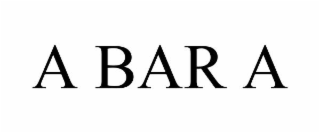 A BAR A