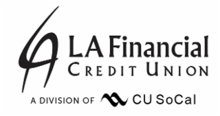 LA LA FINANCIAL CREDIT UNION A DIVISION OF CU SOCAL