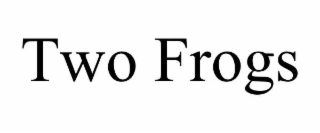 TWO FROGS