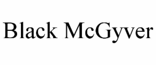 BLACK MCGYVER