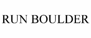 RUN BOULDER