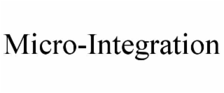 MICRO-INTEGRATION