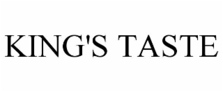 KING'S TASTE