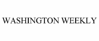 WASHINGTON WEEKLY
