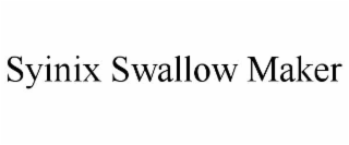 SYINIX SWALLOW MAKER