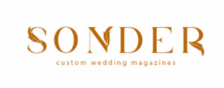 SONDER CUSTOM WEDDING MAGAZINES
